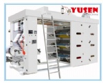 High speed flexographic printing machine